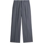Pantaloni sartoriali dritti con pinces in grigio Lemaire - donna 