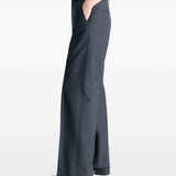 Pantaloni sartoriali dritti con pinces in grigio Lemaire - donna 