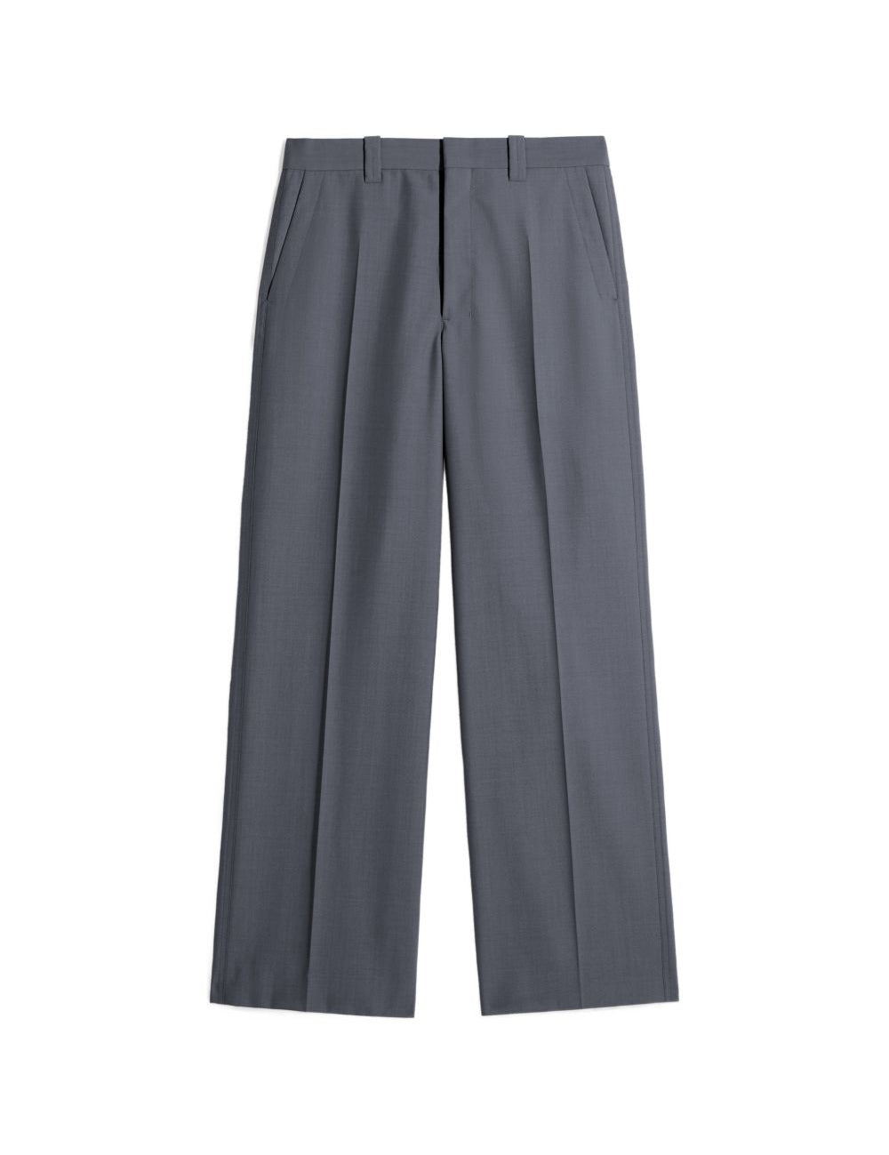 Pantaloni sartoriali dritti con pinces in grigio Lemaire - donna 