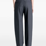 Pantaloni sartoriali dritti con pinces in grigio Lemaire - donna 