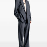 Pantaloni sartoriali dritti con pinces in grigio Lemaire - donna 