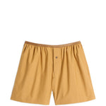 Shorts elasticizzati in giallo ocra Lemaire - donna 