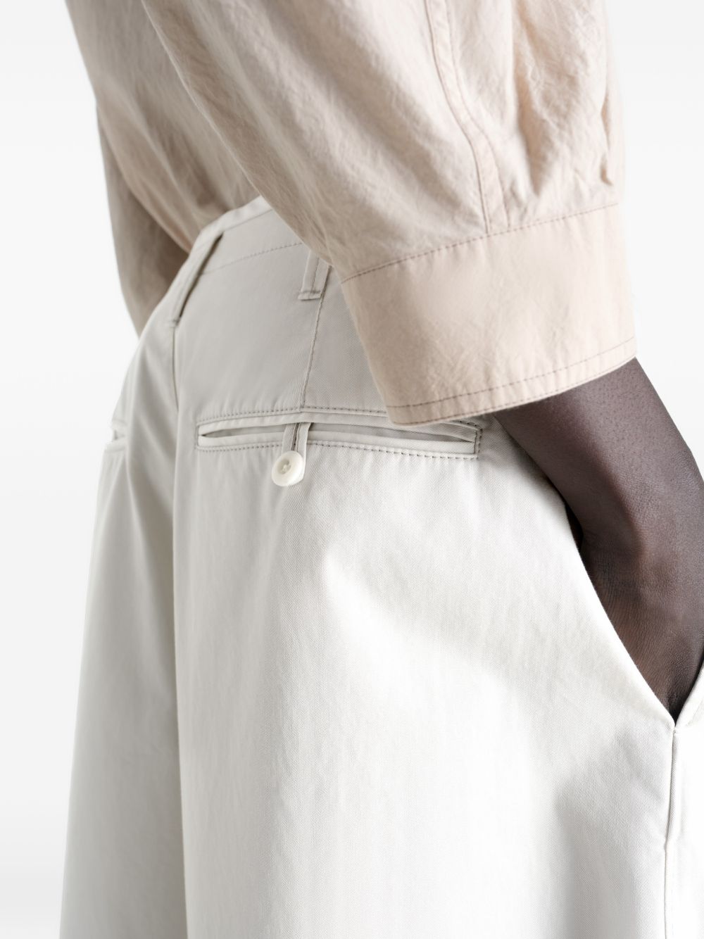 Pantaloni gamba ampia in bianco LEMAIRE  - donna 