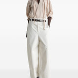 Pantaloni gamba ampia in bianco LEMAIRE  - donna 