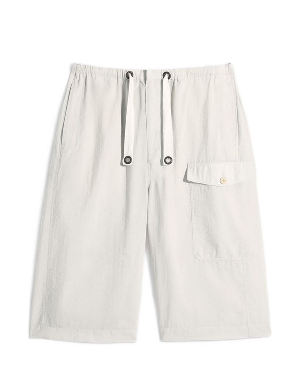 Shorts con tasca cargo in beige Lemaire - uomo 