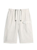 Lemaire Men's Beige Cargo Pocket Shorts