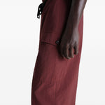 Bermuda con coulisse in borgogna LEMAIRE  - donna 