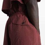 Bermuda con coulisse in borgogna LEMAIRE  - donna 