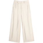 Pantaloni sartoriali dritti in avorio Lemaire - uomo 