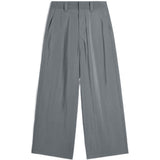 Pantaloni sartoriali dritti in grigio Lemaire - uomo 