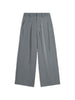 Lemaire Straight Tailored Trousers in Grey - Men