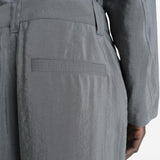 Pantaloni sartoriali dritti in grigio Lemaire - uomo 