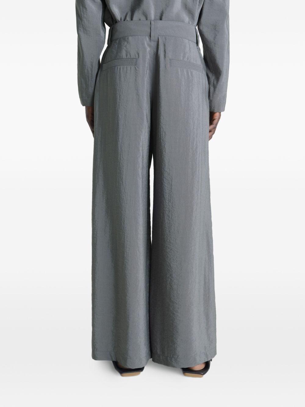 Pantaloni sartoriali dritti in grigio Lemaire - uomo 