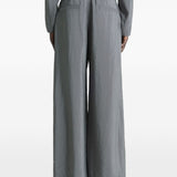Pantaloni sartoriali dritti in grigio Lemaire - uomo 