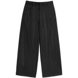 Pantaloni sartoriali dritti in nero Lemaire - uomo 