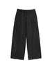 Men's Lemaire straight tailored trousers in black