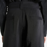 Pantaloni sartoriali dritti in nero Lemaire - uomo 