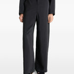 Pantaloni sartoriali dritti in nero Lemaire - uomo 