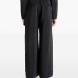 Pantaloni sartoriali dritti in nero Lemaire - uomo 
