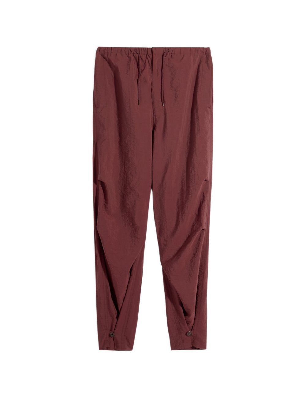 Pantaloni con pieghe in rosso Lemaire - uomo 