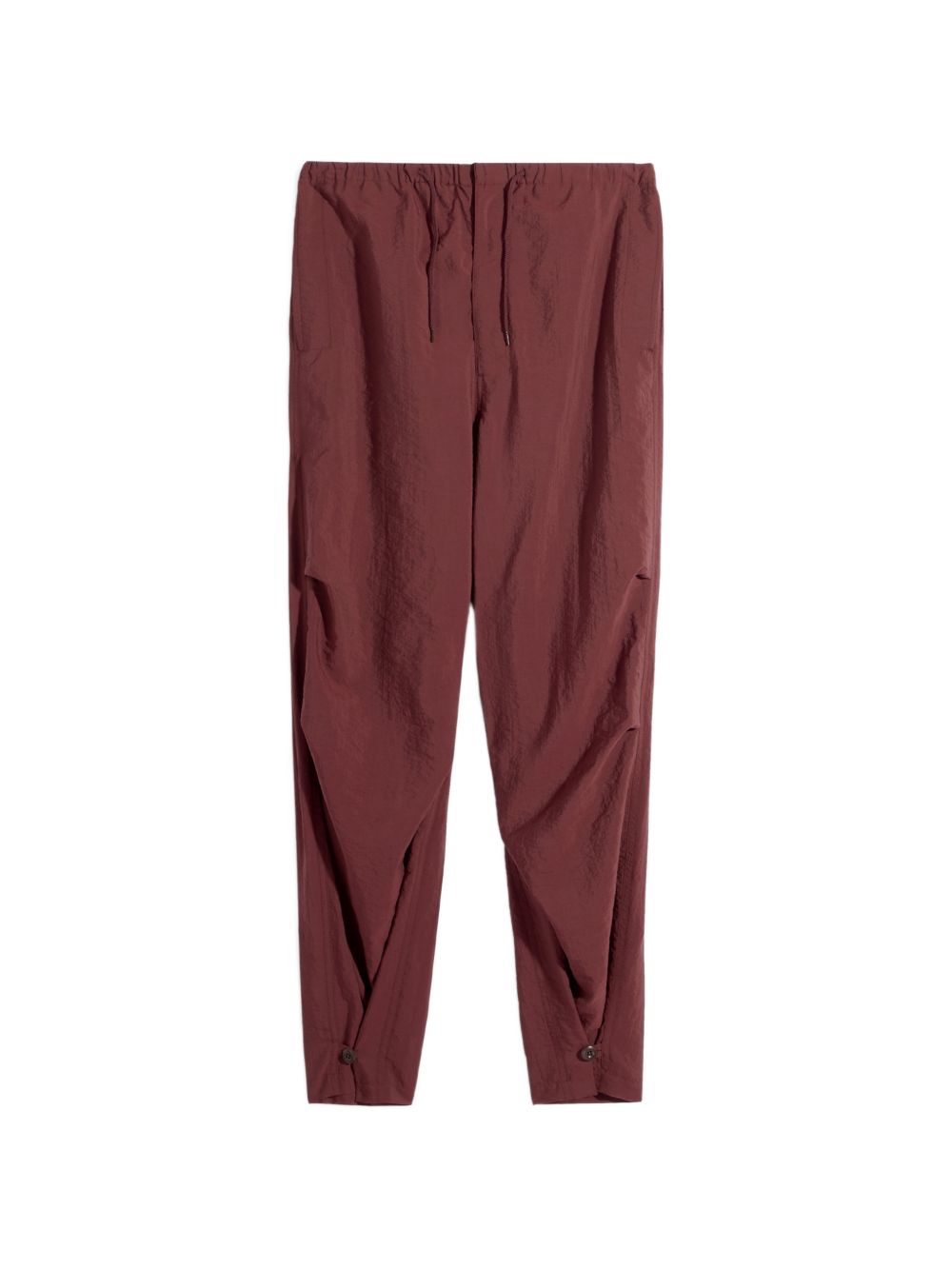 Pantaloni con pieghe in rosso Lemaire - uomo 