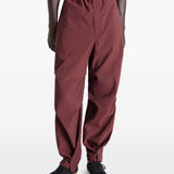 Pantaloni con pieghe in rosso Lemaire - uomo 