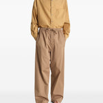 Pantaloni con coulisse in beige LEMAIRE - uomo 