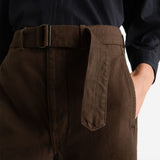 Jeans con cintura in marrone Lemaire - uomo 