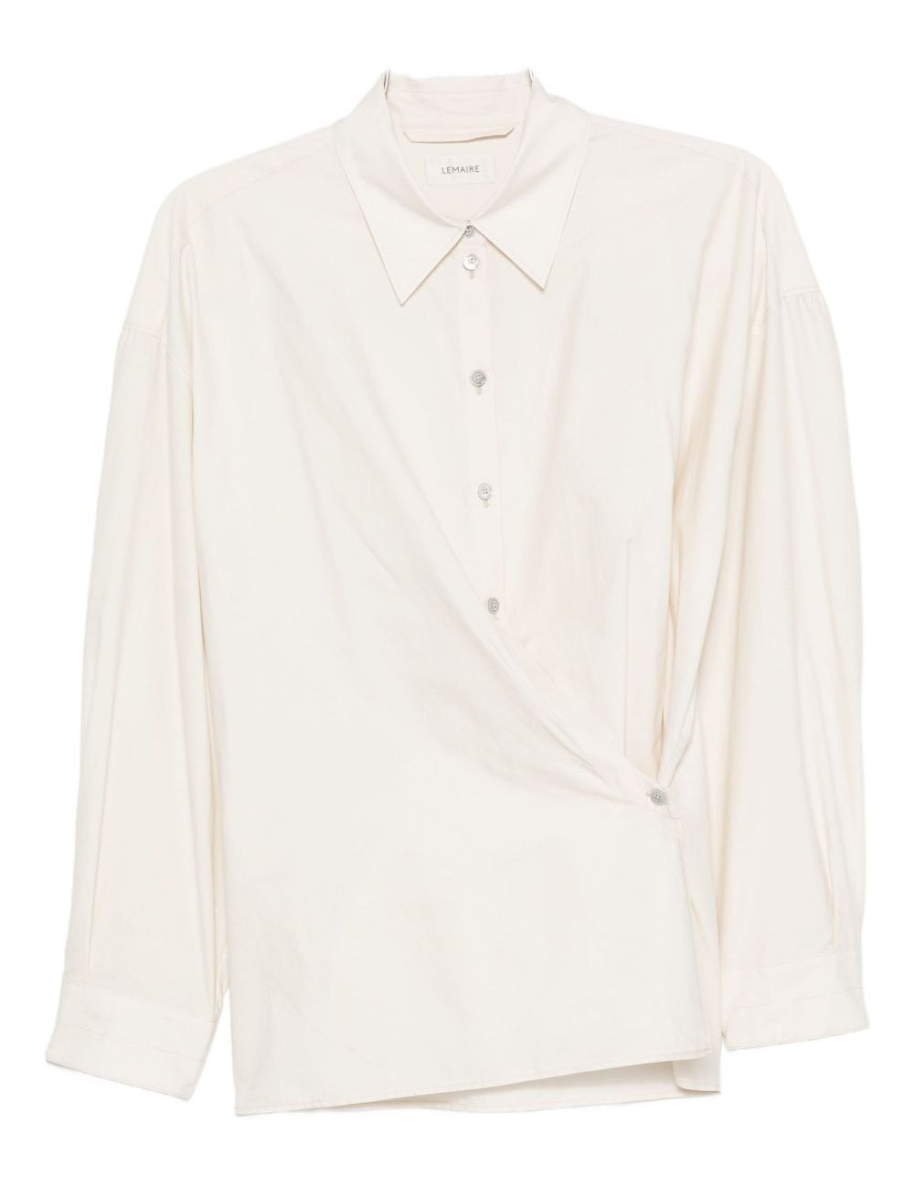 Camicia con chiusura laterale in avorio Lemaire - donna 