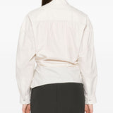 Camicia con chiusura laterale in avorio Lemaire - donna 
