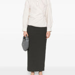Camicia con chiusura laterale in avorio Lemaire - donna 
