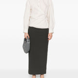 Camicia con chiusura laterale in avorio Lemaire - donna 