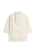 Top con colletto in avorio Lemaire - donna
