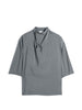 Blusa con collo rialzato in grigio LEMAIRE  - donna