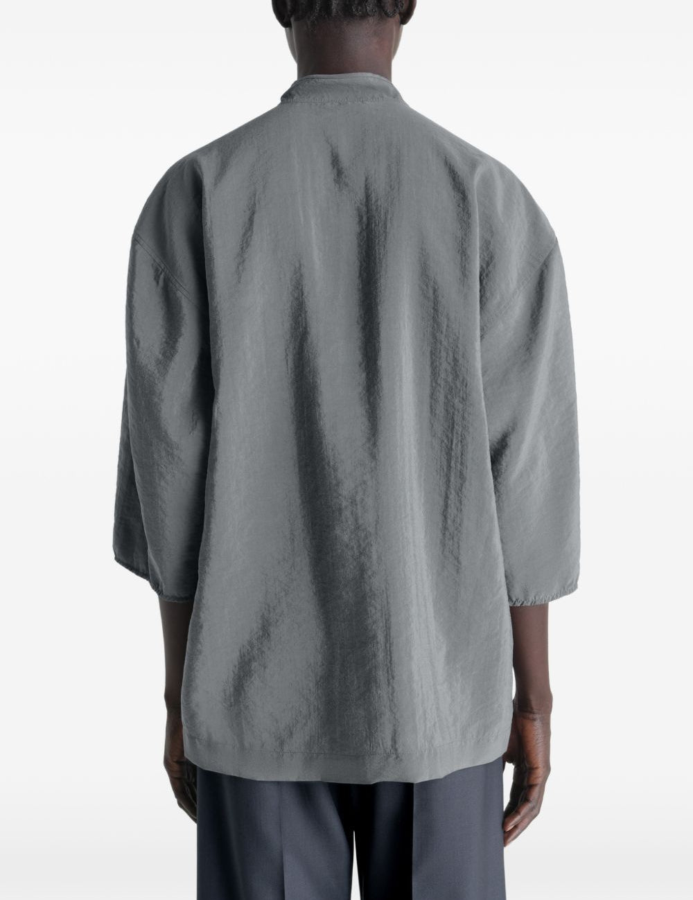 Blusa con collo rialzato in grigio LEMAIRE  - donna 
