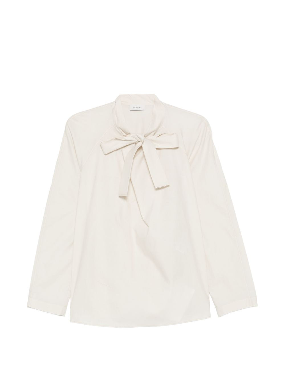 Blusa ascot in bianco LEMAIRE - donna 