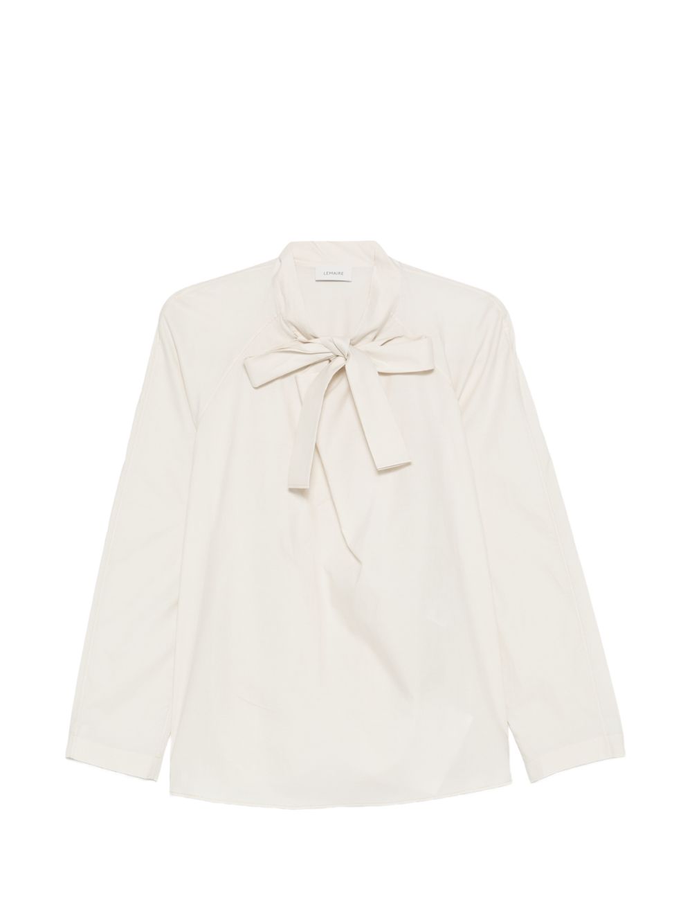 Blusa ascot in bianco LEMAIRE - donna 