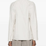 Blusa ascot in bianco LEMAIRE - donna 