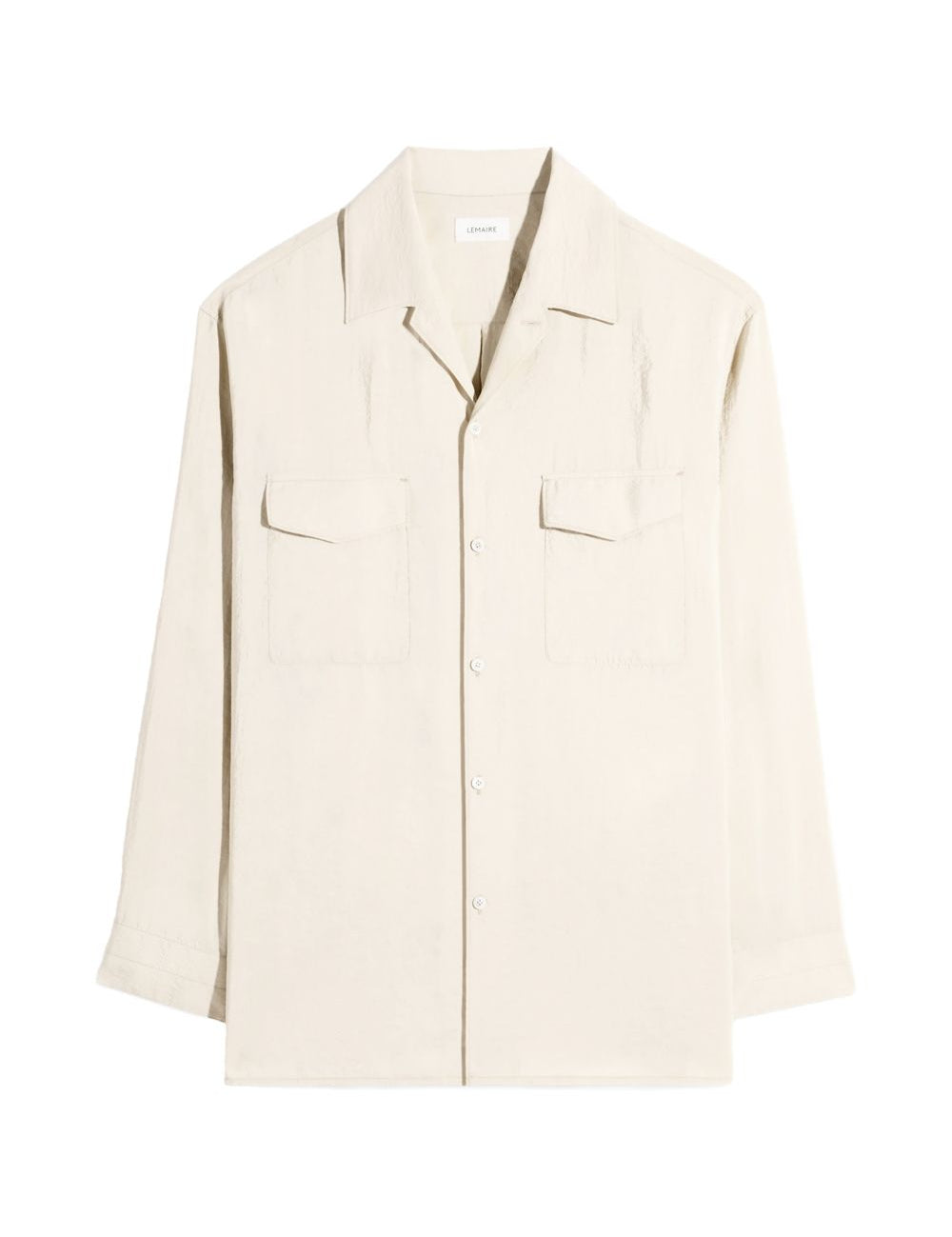 Camicia con tasche in beige Lemaire - uomo 