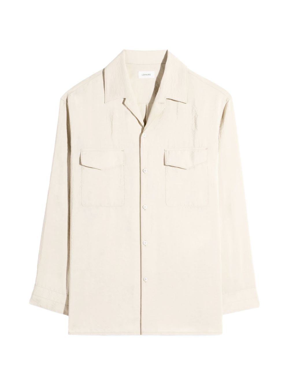 Camicia con tasche in beige Lemaire - uomo 