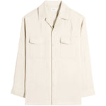 Camicia con tasche in beige Lemaire - uomo 