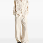 Camicia con tasche in beige Lemaire - uomo 