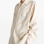 Camicia con tasche in beige Lemaire - uomo 