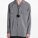 Camicia con tasche in grigio Lemaire - uomo 