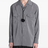 Camicia con tasche in grigio Lemaire - uomo 