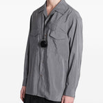 Camicia con tasche in grigio Lemaire - uomo 