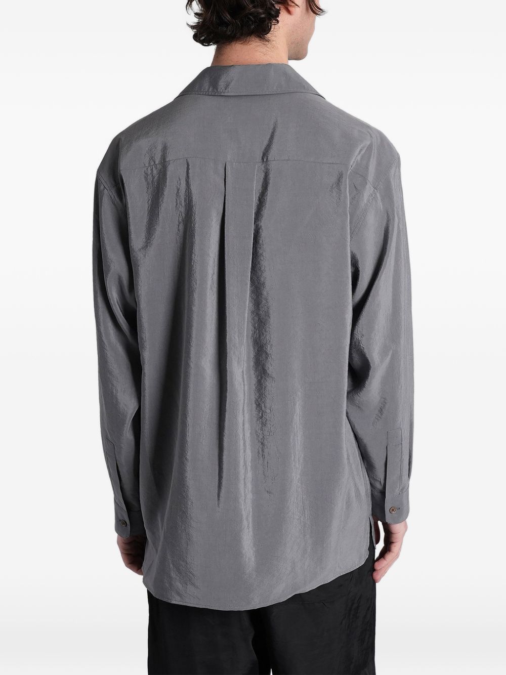 Camicia con tasche in grigio Lemaire - uomo 