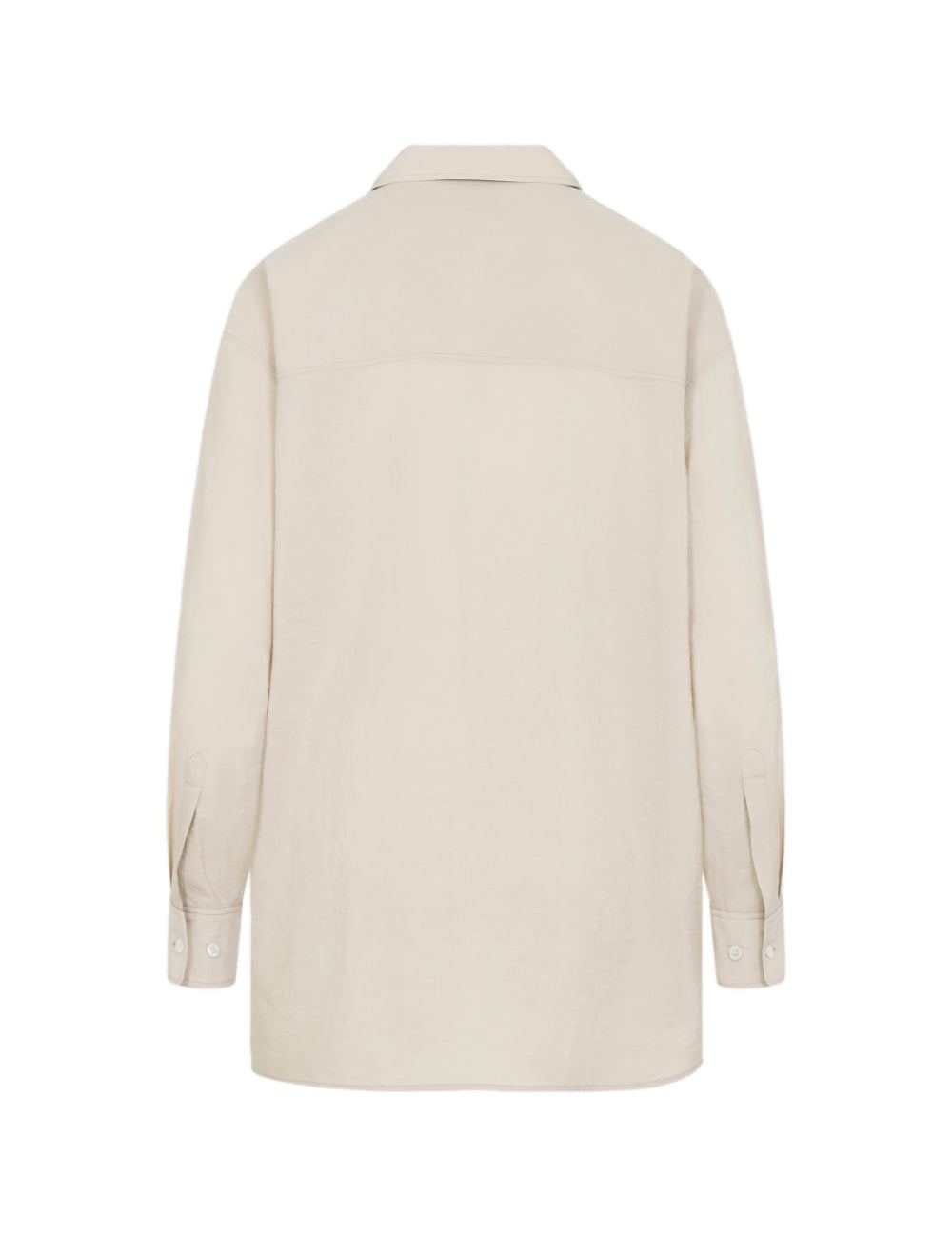 Camicia con nodo in beige Lemaire - donna 