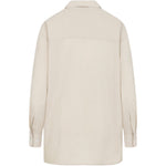 Camicia con nodo in beige Lemaire - donna 