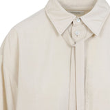 Camicia con nodo in beige Lemaire - donna 